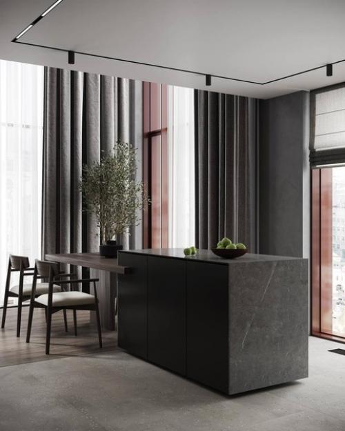 Как вы относитесь к спокойным монотонным интерьерам в единой цветовой гамме? 01