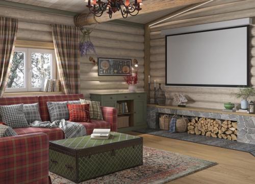 Комната отдыха в небольшой бане. 05