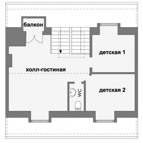 Уютная квартира с мансардой. 09