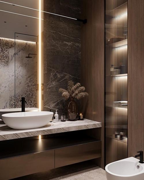 Роскошная ванная комната. 04