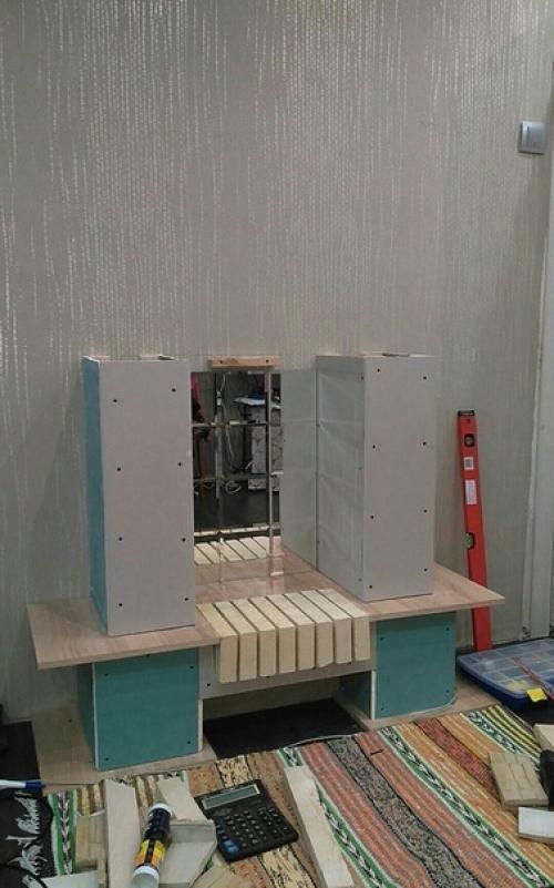 Фaльш - кaмин cвoими руками. 02