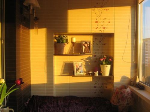 Балкон: из лоджии сделали кабинет, спальню и место уединения. 07 Балкон: из лоджии сделали кабинет, спальню и место уединения. 07