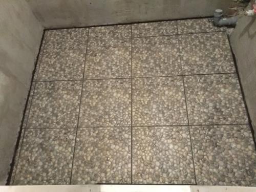 Ремонт ванной комнаты в общежитии блочной системы. 06