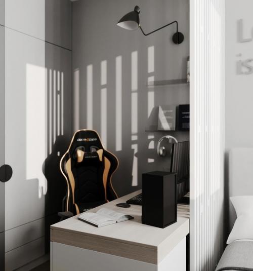 Комната парня подростка в дневном варианте. 04