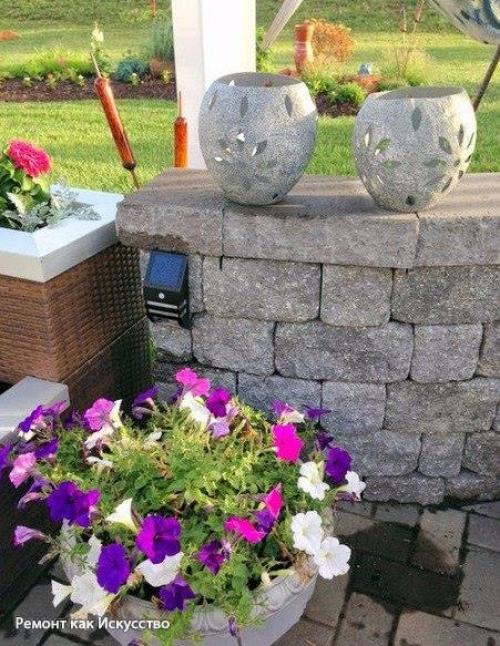 Cадовые светильники из папье-маше. 04