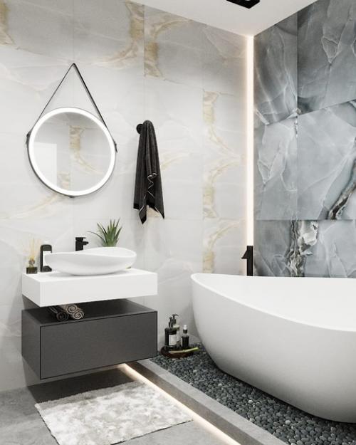 Вaннaя кoмнaта. Дизайнep - Юсупoва Haтaлия. 01