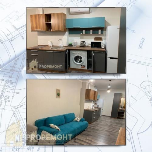 Продуманная до мелочей небольшая квартира 46 кв. 06