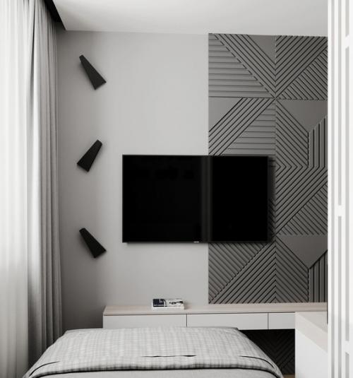 Комната парня подростка в дневном варианте. 01