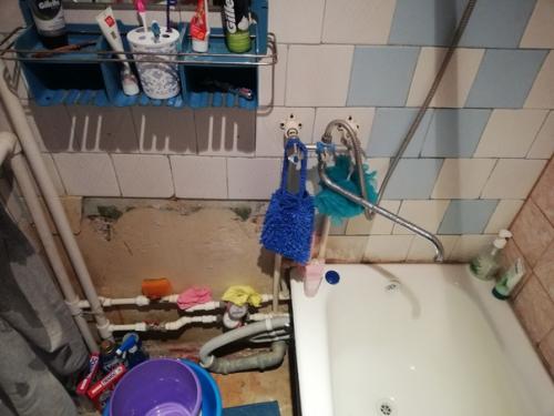 Первый опыт ремонта ванной комнаты. 02