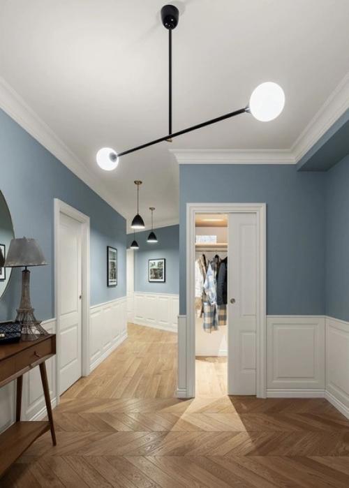 Французский минимализм, квартира площадью 129 кв. 07