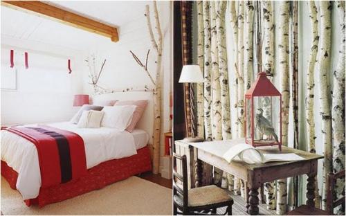 Эко - стиль в интерьере: мы используем ветки как декор. 03