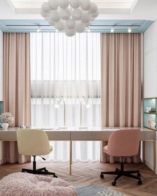 Плохо, когда у ребенка только уголок с диванчиком за шкафом, а хорошо, когда вот так и детям нравится. 06