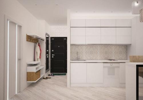 Современный дизайн двухкомнатной квартиры 44 кв. 08