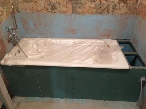 Первый опыт ремонта ванной комнаты. 05