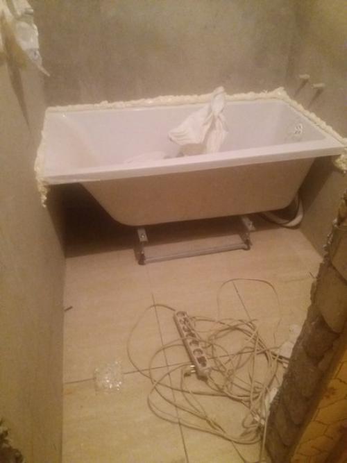 Ремонт в ванной 5 м. кв. 02