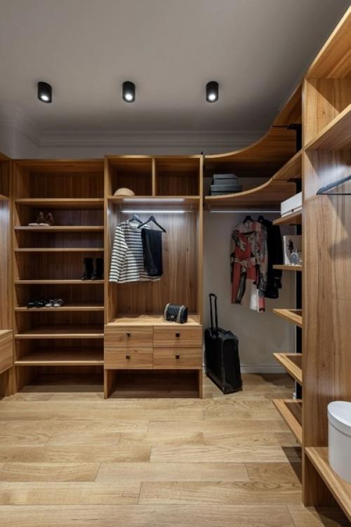 Французский минимализм, квартира площадью 129 кв. 08