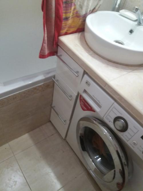 Ремонт в ванной 5 м. кв. 06