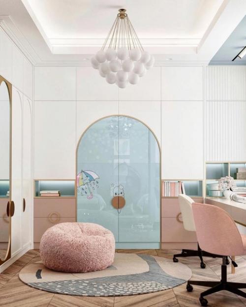 Плохо, когда у ребенка только уголок с диванчиком за шкафом, а хорошо, когда вот так и детям нравится. 04