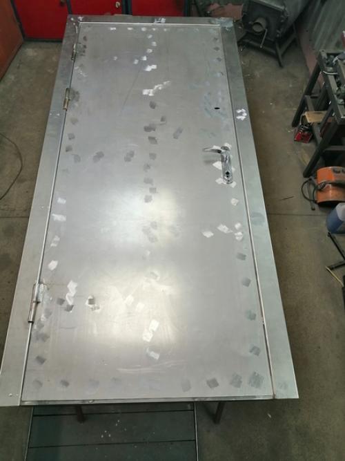 Учебникремонта. Входная металлическая дверь своими руками. 04