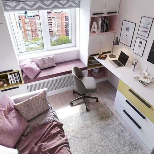 Один из самых красивых дизайн - проектов детской комнаты. 02