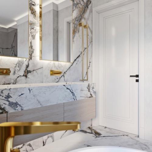 Большая ванная комната с окном. 05