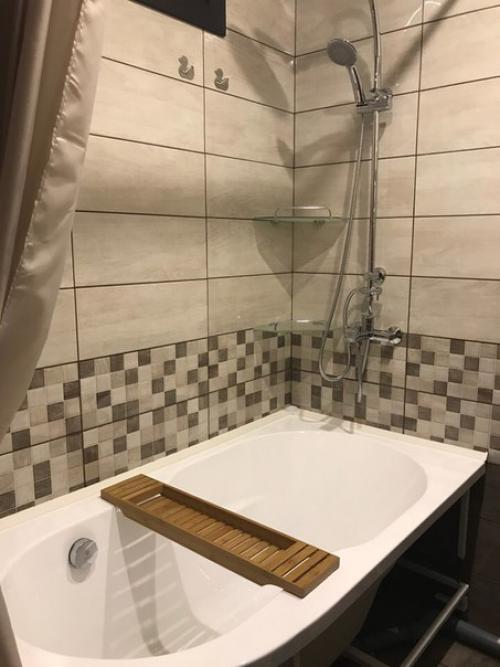 Ремонт ванной комнаты, все своими руками, в т. ч. и тумба под раковину - чашу. 05