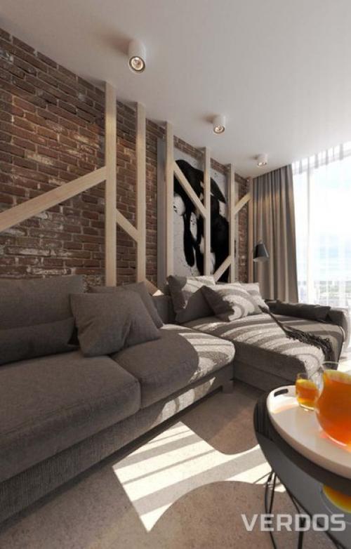 Дизайн интерьера 32 кв. 03