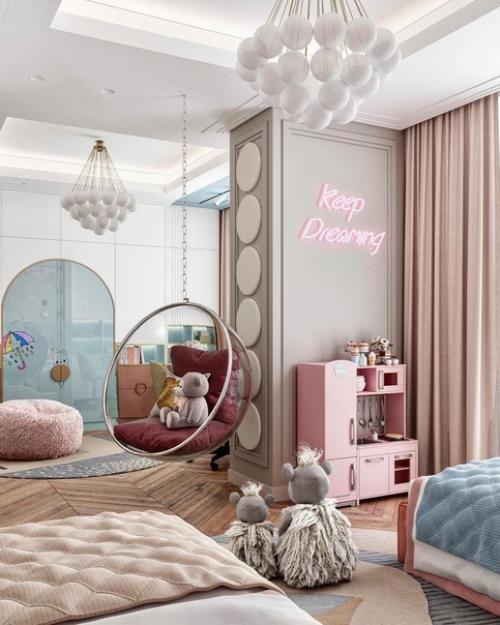 Плохо, когда у ребенка только уголок с диванчиком за шкафом, а хорошо, когда вот так и детям нравится. 05