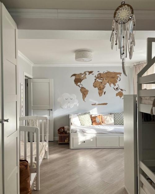 Детская комната с удобными решениями для хранения. 05