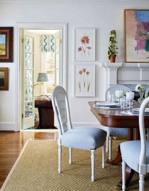 Светлый интерьер загородного дома - это про спокойствие, естественность и ощущение воздуха. 02