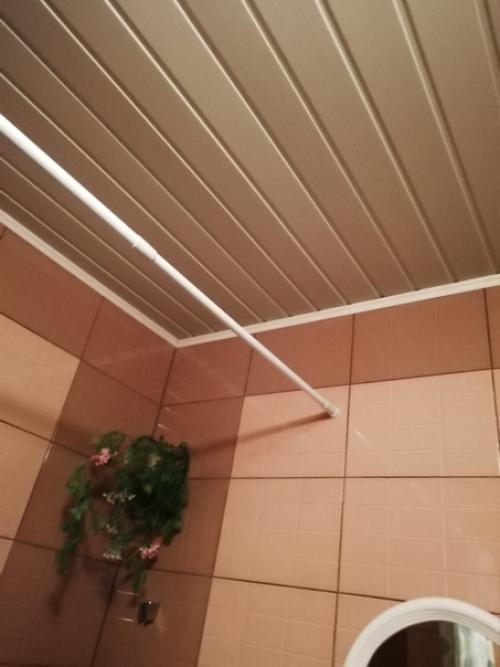 Кому интересно!  Я ремонт в ванной комнате сделала. 01