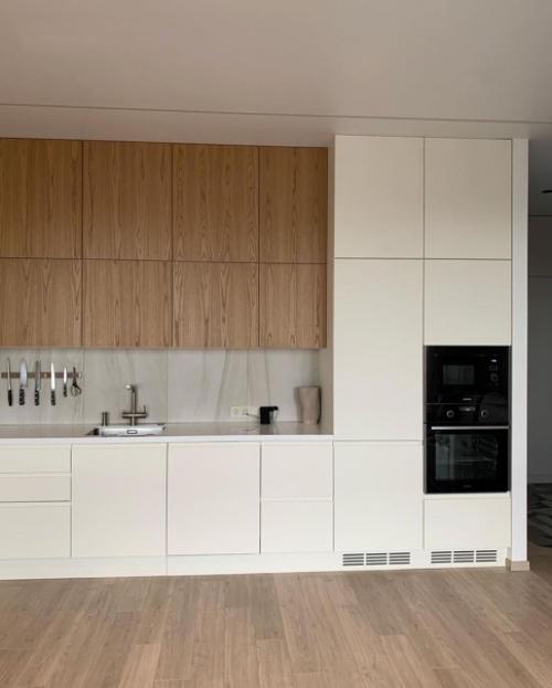 Очаровательная скандинавская кухонька после монтажа. 03