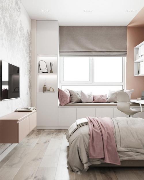 Проект детской комнаты, площадью 16 кв. 05