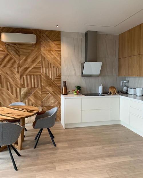 Очаровательная скандинавская кухонька после монтажа. 04