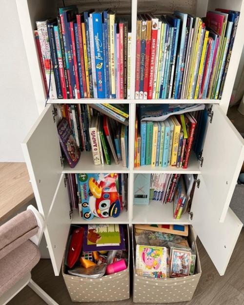 Детская комната с удобными решениями для хранения. 06