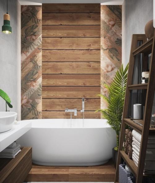 Достаточно милая и светлая ванная комната. 01