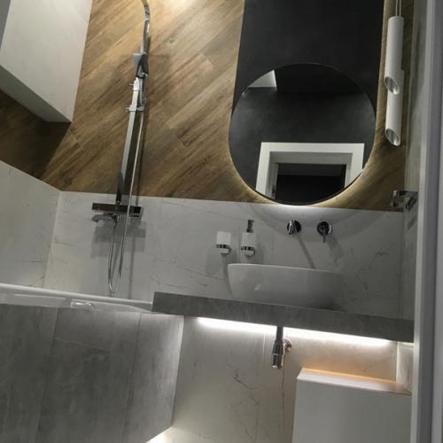 Капитальный ремонт в квартире с очень интересным дизайном окончен. 07