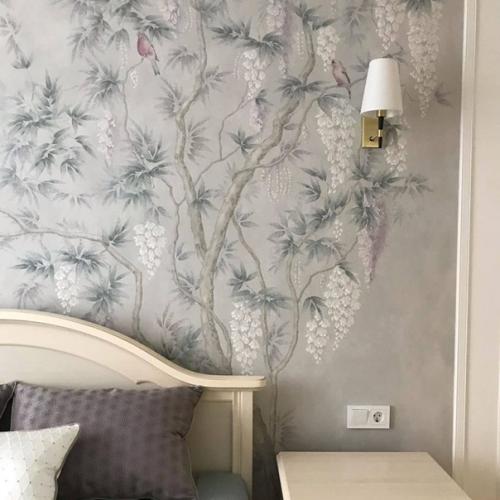 У нас такая нежная спальня. 03