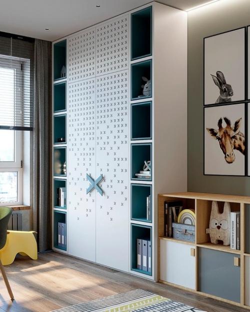 Стильная детская комната на вырост. 05