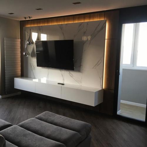 Капитальный ремонт в квартире с очень интересным дизайном окончен. 04