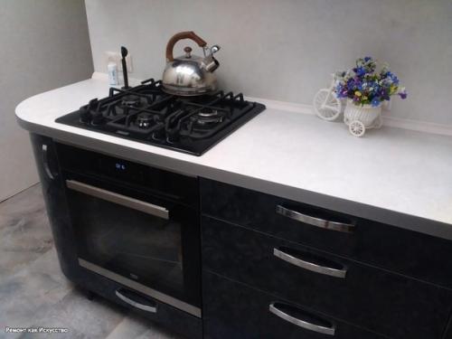 Работа мужа.  Ремонт делал сам, вышло очень хорошо. 03