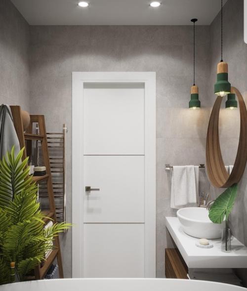 Достаточно милая и светлая ванная комната. 03