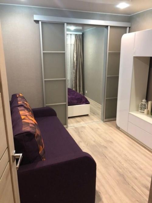 Как можно сделать зонирование в однокомнатной квартире. 06