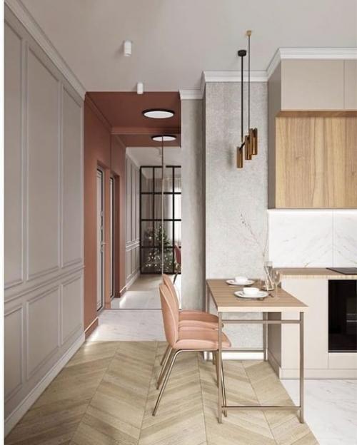 Дизайн - проект квартиры - студии, площадью 28 кв. 05