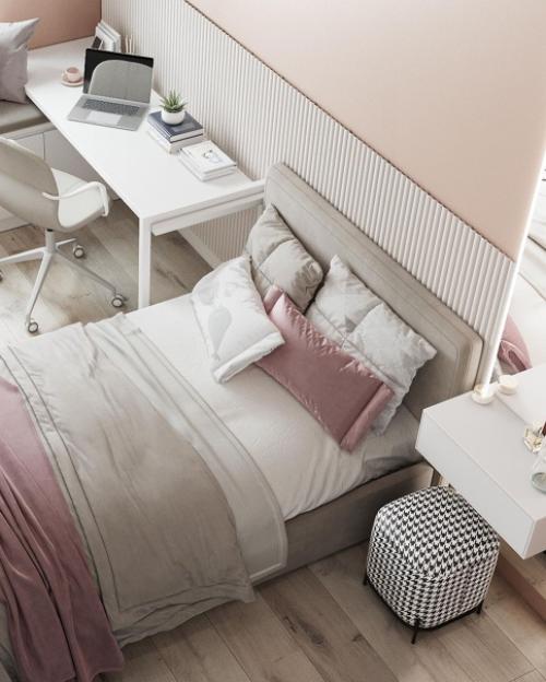 Проект детской комнаты, площадью 16 кв. 01