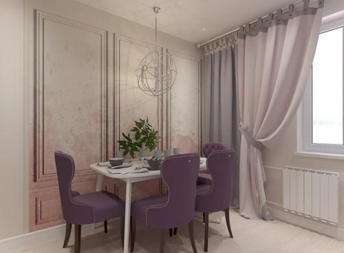 Комната в универсальной цветовой гамме, с преобладанием природных цветов, оттенков и материалов. 02