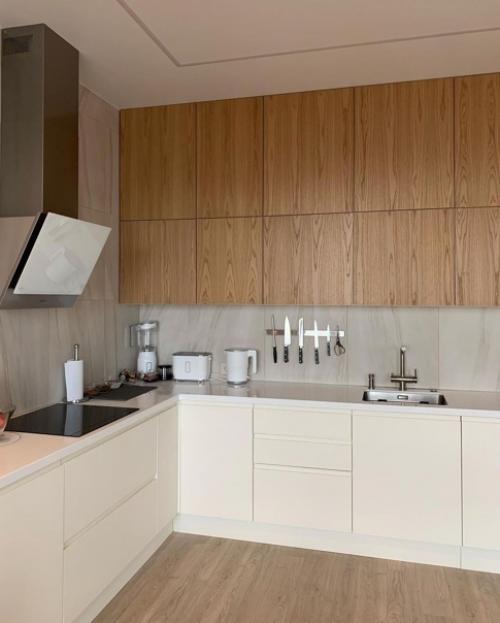 Очаровательная скандинавская кухонька после монтажа. 02