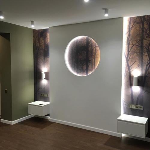 Капитальный ремонт в квартире с очень интересным дизайном окончен. 02