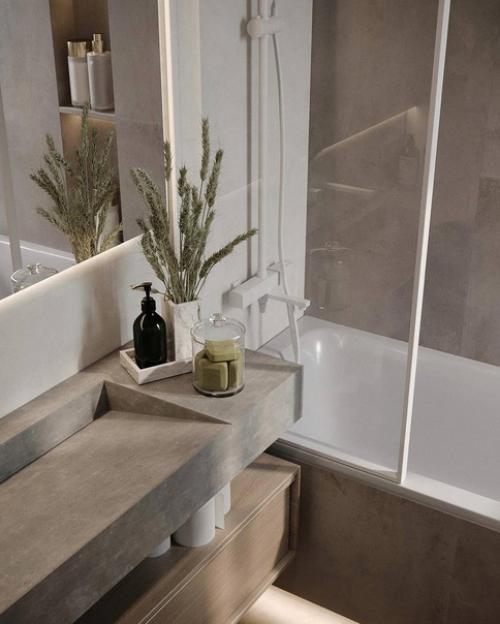 Интерьер квартиры в светлых тонах. 06