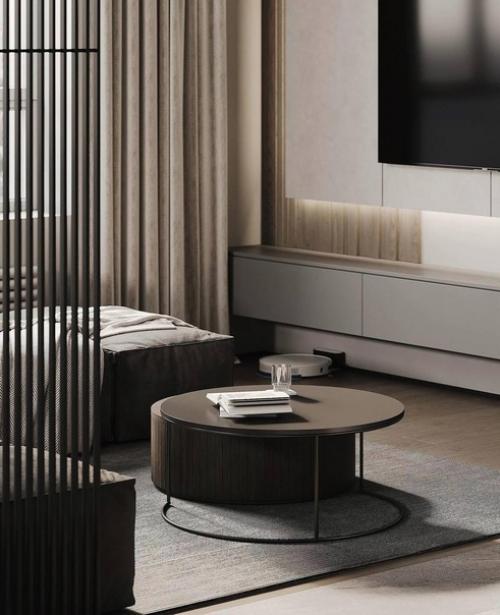 Идеальное сочетание функциональности и стиля - дизайн кухни гостиной в современном стиле. 08